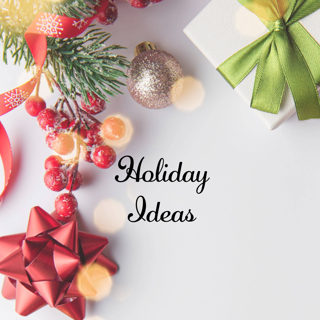 Holiday Ideas heading picture